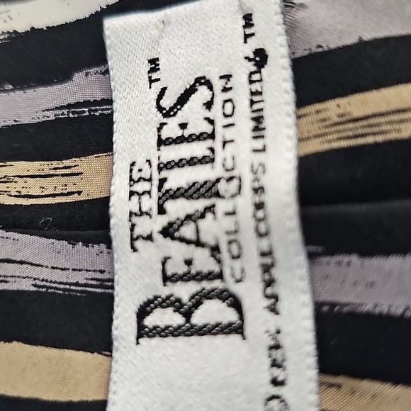 The BEATLES silk Tie. Stylish Black Tan Men's Tie. Beatles 65 Album - Picture 3 of 7